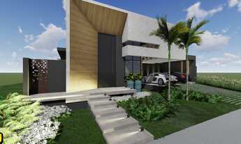 Imagem: Casa térrea com 4 quartos em condomínio