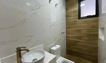 Imagem 6: Casa á Venda com 155m² Moderna, 3 Suítes Localizada Condomínio Campos do Conde