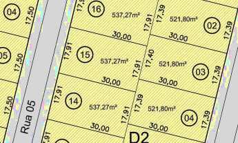 Imagem: Terreno Á Venda no Alphaville 2 com 521,80m²
