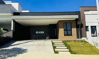 Imagem 3: CASA TÉRREA COM PISCINA - 3 SUÍTES + HOME OFFICE LOCALIZADA NO CONDOMÍNIO RESIDENCIAL FLOR