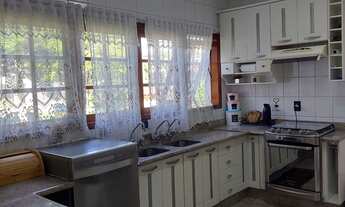 Imagem 6: Casa 4 dorm escritório lareira sala de jogos de Esquina com 438m² Cond Vivendas do Lago