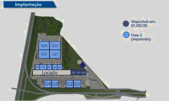 Imagem 2: Galpão Industrial em Condomínio para Locação em Atibaia-SP, Ponte Alta: 19 vagas e 2.806,3
