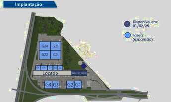 Imagem 2: Galpão Industrial em Condomínio para Locação em Atibaia-SP, Ponte Alta: 19 vagas e 2.806,3