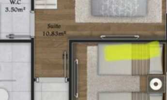 Imagem 7: Apartamento à venda em Praia Grande-SP, Bairro Mirim: 2 quartos, 1 suíte, 2 salas, 2 banhe