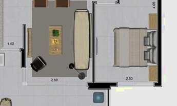 Imagem 2: 1 dormitório na Rua Doutor Guilherme Bannitz