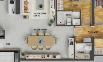 Imagem 5: 3 dormitórios na Rua Ministro Godói