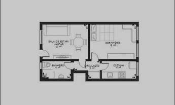 Imagem: 1 dormitório na Rua Abilio Soares