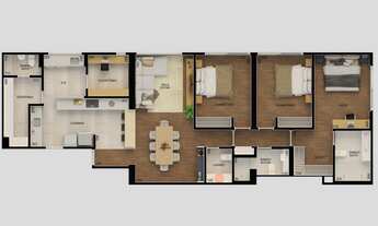 Imagem 3: 3 dormitórios na Alameda Lorena