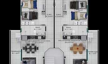 Imagem 3: APARTAMENTO RESIDENCIAL em Balneário Piçarras - SC, Itacolomi