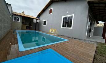 Imagem 2: Linda casa pronta com 2 quartos, piscina e área gourmet em Unamar, Tamoios - Cabo Frio - R