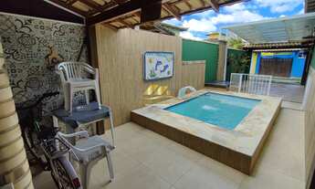 Imagem 2: Excelente casa pronta para morar com 2 quartos, piscina e área gourmet em Unamar - Cabo Fr