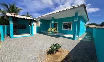 Imagem: Linda casa modelo com 2 quartos e área