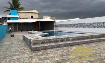 Imagem 2: Excelente casa de 3 quartos com piscina de alvenaria e área gourmet em Unamar, Tamoios - C