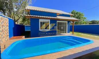 Imagem: Linda casa 2 quartos, com piscina e área