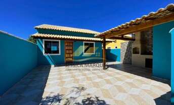 Imagem: Linda casa com 2 quartos e área gourmet