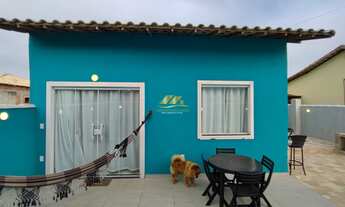 Imagem 2: Excelente casa com porteira fechada com 2 quartos, piscina e área gourmet em Unamar - Cab