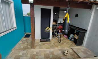 Imagem 7: Excelente casa com porteira fechada com 2 quartos, piscina e área gourmet em Unamar - Cab