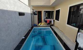 Imagem 6: Linda casa moderna a pronta entrega de 3 quartos, piscina e área gourmet em Unamar - Cabo