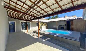 Imagem 3: Linda casa modelo de 3 quartos, sendo 1 suíte, área gourmet e piscina em Unamar - Cabo Fri