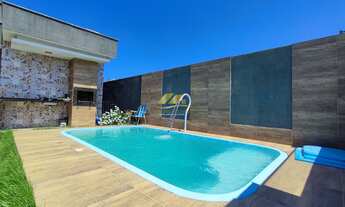 Imagem 3: Linda casa moderna pronta para morar com 2 quartos, área gourmet e piscina em Unamar, Tamo