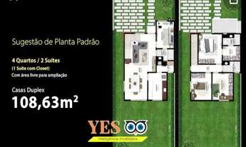 Imagem 2: Yes Imob - Casa residencial para Venda, Sim, Feira de Santana, 4 dormitórios, 3 banheiros
