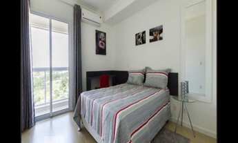 Imagem 2: Apartamento à venda em Barueri-SP: 1 quarto, 1 suíte, 3 salas, 1 banheiro, 1 vaga de garag