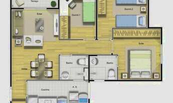 Imagem 3: APARTAMENTO RESIDENCIAL em CAMPINAS - SP, JARDIM MYRIAN