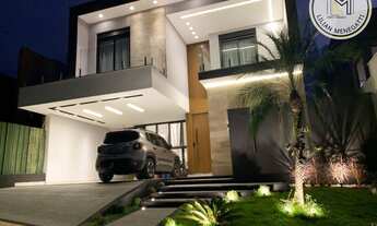 Imagem 3: Sobrado com 3 suítes e escritório e 1 quarto no térreo. Condomínio Brisas Jundiaí. Malota