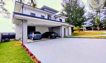 Imagem 5: Sobrado com 4 suites, sendo 1 no térreo. Mini campo, piscina. Condomínio Terras de Caxambu