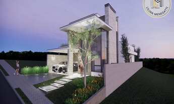 Imagem 4: Sobrado com 3 suítes, sendo 2 no térreo. Ainda em obras. Condomínio Brisas Jundiaí. Malota