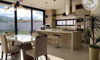 Imagem 7: Sobrado com 3 suítes e escritório e 1 quarto no térreo. Condomínio Brisas Jundiaí. Malota