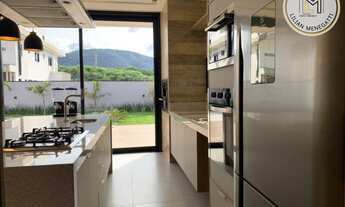 Imagem 6: Sobrado com 3 suítes e escritório e 1 quarto no térreo. Condomínio Brisas Jundiaí. Malota