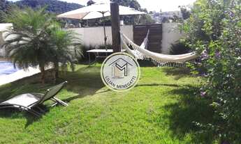 Imagem 4: Casa térrea com 4 dormitórios. Quintal com área Gourmet e piscina. Condomínio Ibi aram 1