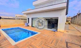 Imagem 2: Sobrado com 4 dormitórios, escritório, área gourmet e piscina. Condominio Ibi Aram 2. Itup