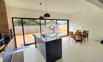 Imagem 4: Sobrado com 4 dormitórios, escritório, área gourmet e piscina. Condominio Ibi Aram 2. Itup