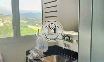 Imagem 4: Apartamento em condomínio com 1 suite e sala ampliada. 2 vagas de garagem. Varanda Gourmet