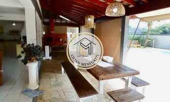 Imagem 7: Chácara com 3 quartos, suite com closet. Churrasqueira. Área gourmet. Piscina. Fogão a len