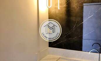 Imagem 4: Casa com 3 quartos, suítes com closet. Área gourmet. Quintal. Condomínio gran ville São Ve