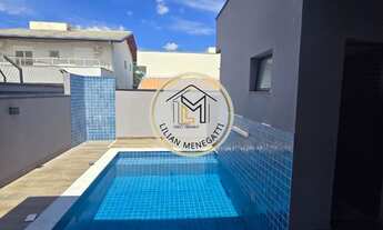 Imagem 4: Casa Térrea com 3 quartos, 3 .piscina privativa. Quintal. Condomínio Gran Ville São Venânc