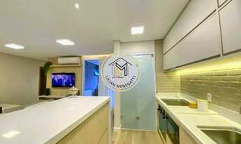 Imagem 4: Apartamento com 3 quartos sendo uma suíte. Varanda gourmet. Ar condicionado. Churrasqueira