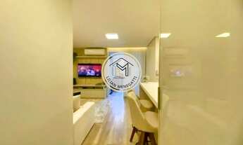 Imagem 2: Apartamento com 3 quartos sendo uma suíte. Varanda gourmet. Ar condicionado. Churrasqueira