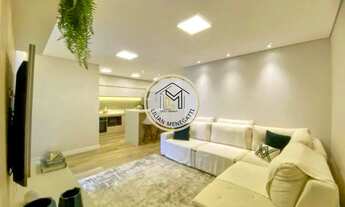 Imagem 3: Apartamento com 3 quartos sendo uma suíte. Varanda gourmet. Ar condicionado. Churrasqueira