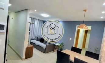 Imagem 2: Apartamento em condomínio com 2 quartos sendo uma suíte. Piscina. Espaço gourmet. Churrasq