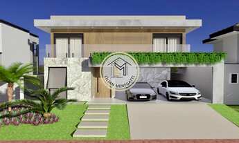 Imagem: Casa com 3 suítes e piscina no condomínio