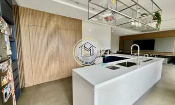 Imagem 7: Casa com 3 quartos, 3 suítes. Escritório. Ar condicionado. Area gourmet com Piscina, spa e