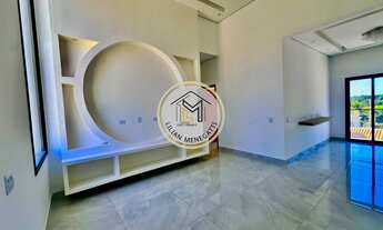 Imagem 6: Casa em condomínio com 3 quartos, suíte com closet. Janelas automatizadas. Lavabo. Quintal