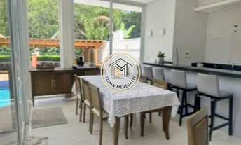 Imagem 3: Casa em condomínio com 3 quartos, 3 suítes. Piscina privativa. Área gourmet. Churrasqueira