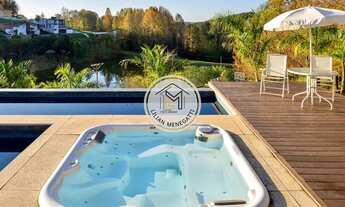 Imagem 5: Mansão para compra com 7 quartos, suítes master. Piscina. Área gourmet. Hidromassagem. Sau