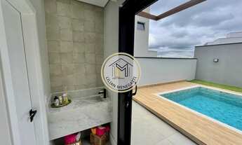 Imagem 7: Condomínio terras de Jundiaí. Casa em condomínio com 3 quartos, suíte master. 4 vagas. Ár