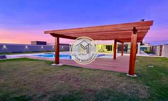 Imagem 2: Condomínio terras da alvorada. Casa em condomínio com 3 quartos, suítes com closet. Escrit